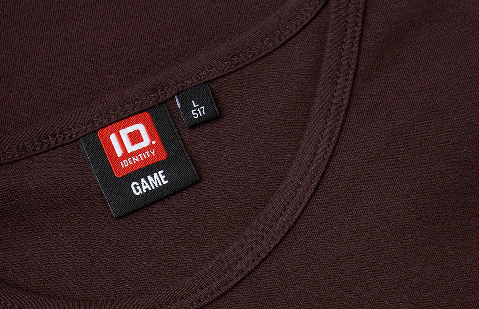 T-shirt interlock - Dark bordeaux