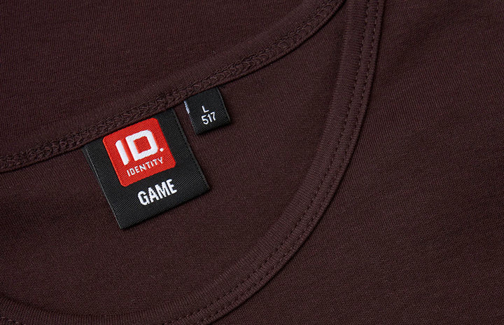 T-shirt interlock - Dark bordeaux