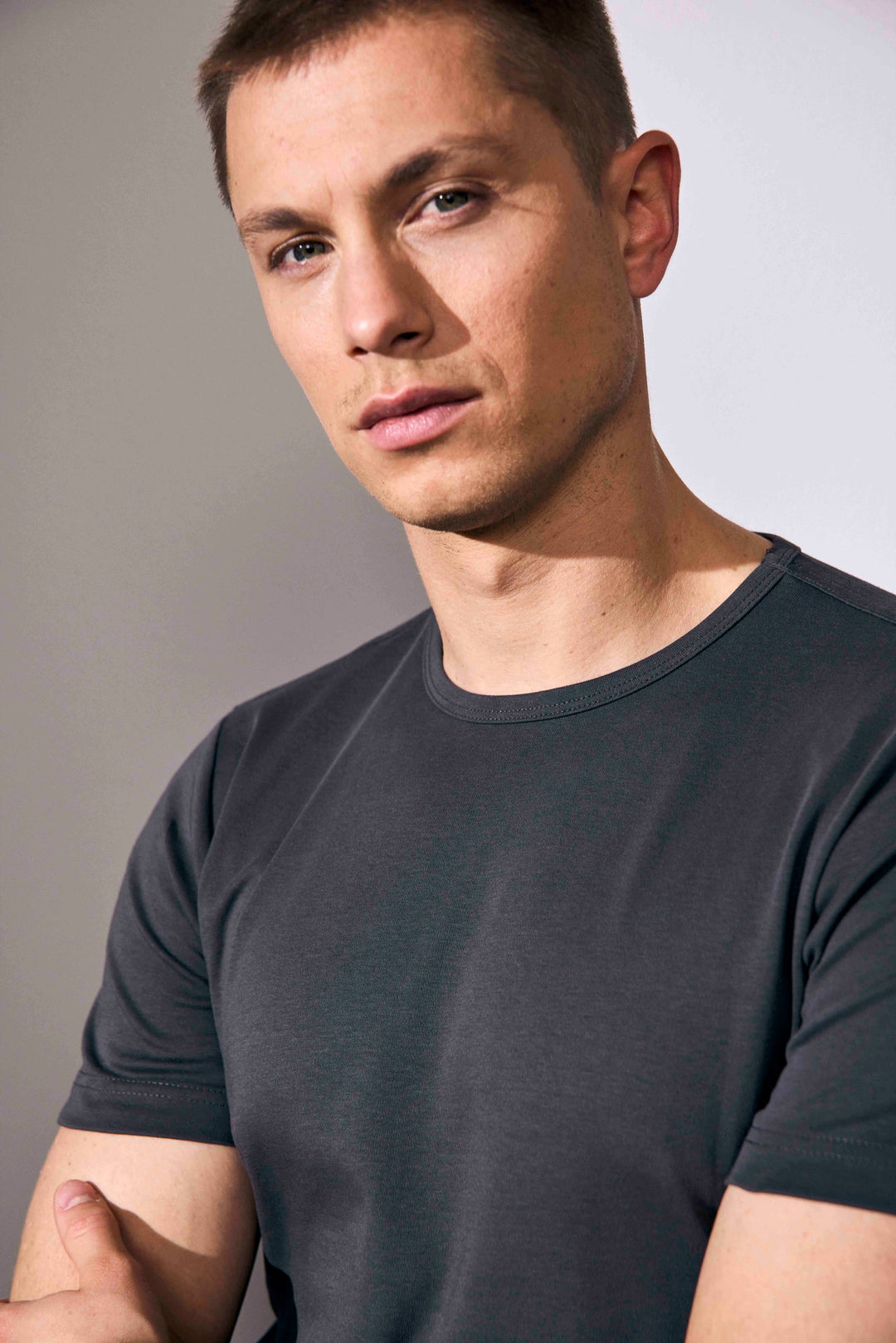 T-shirt interlock - Antracite