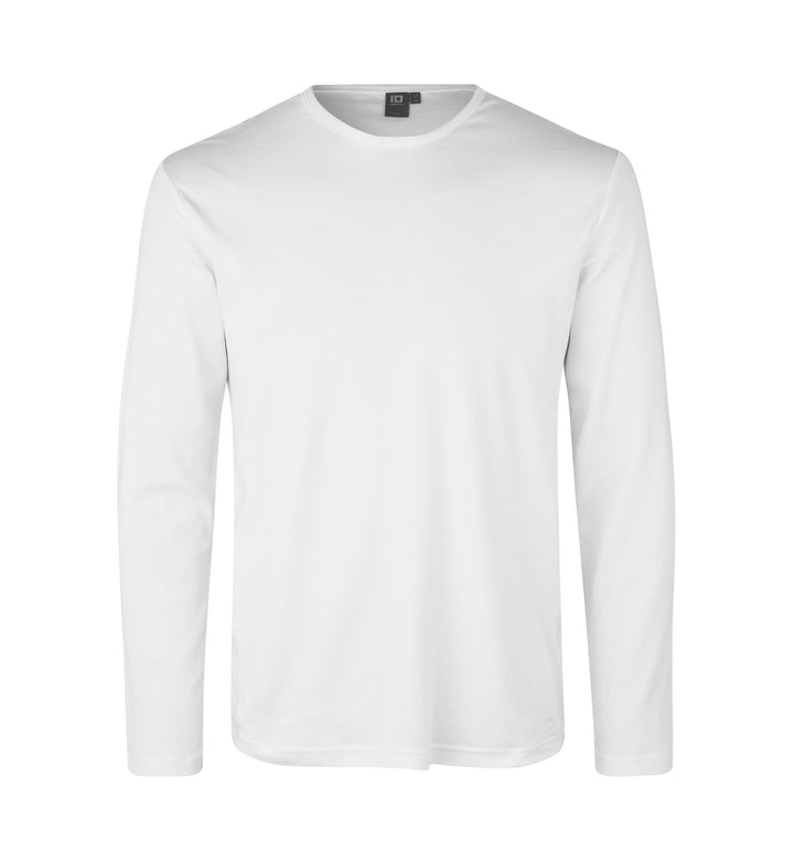 T-shirt interlock | manica lunga - Bianco