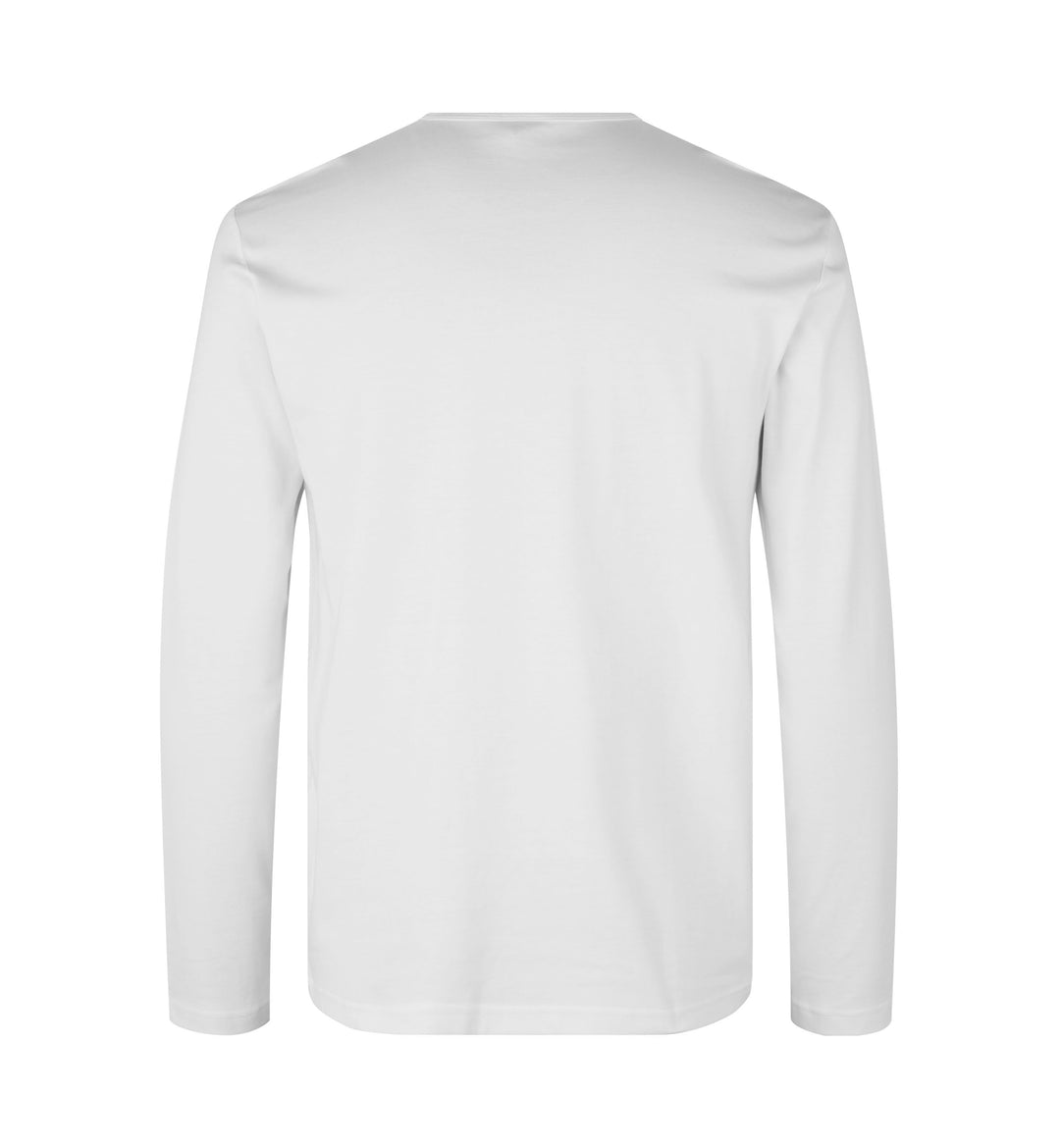 T-shirt interlock | manica lunga - Bianco