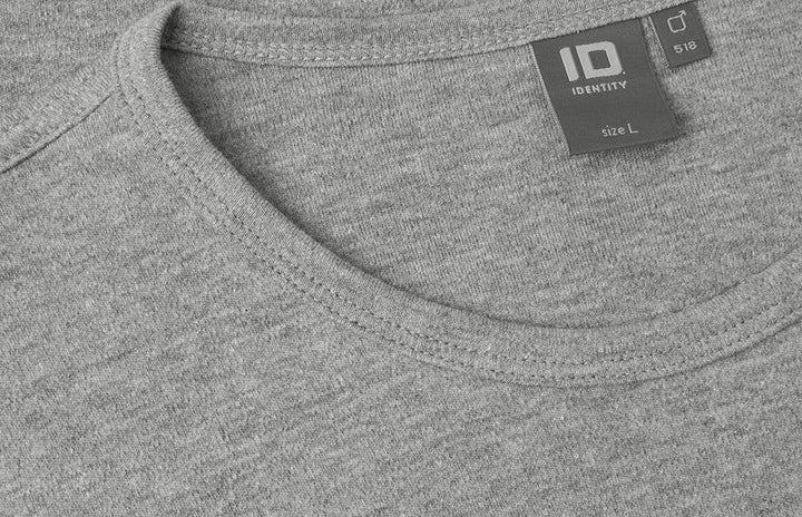 T-shirt interlock | manica lunga - Grigio mélange