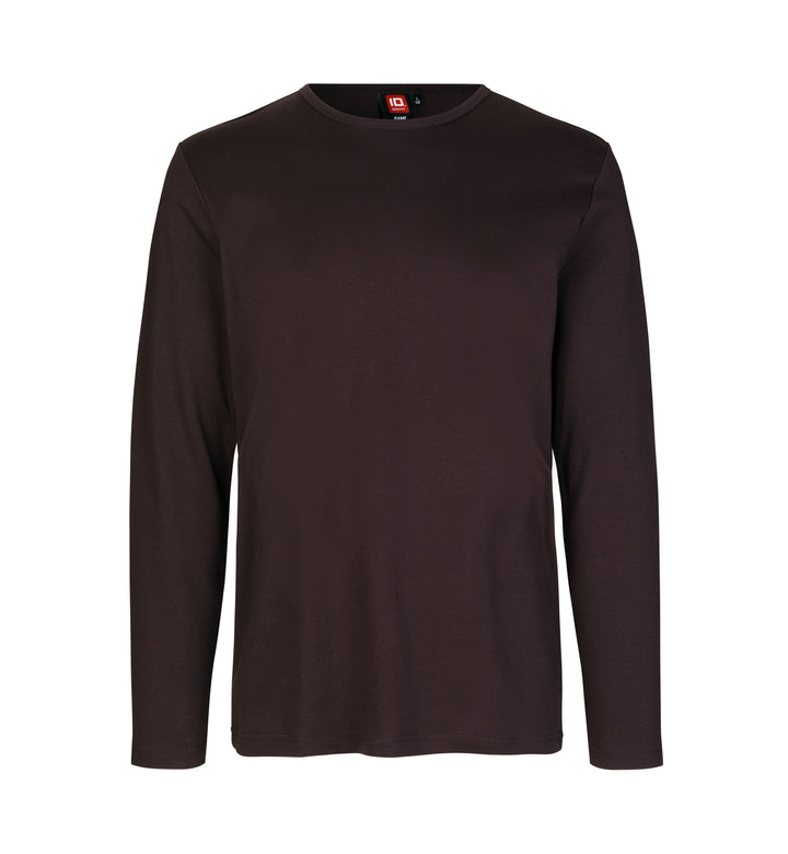 T-shirt interlock | manica lunga - Dark bordeaux