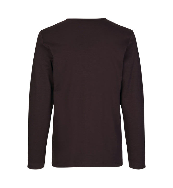 T-shirt interlock | manica lunga - Dark bordeaux