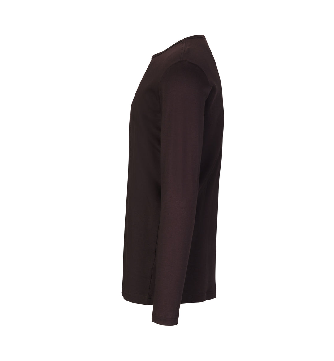 T-shirt interlock | manica lunga - Dark bordeaux