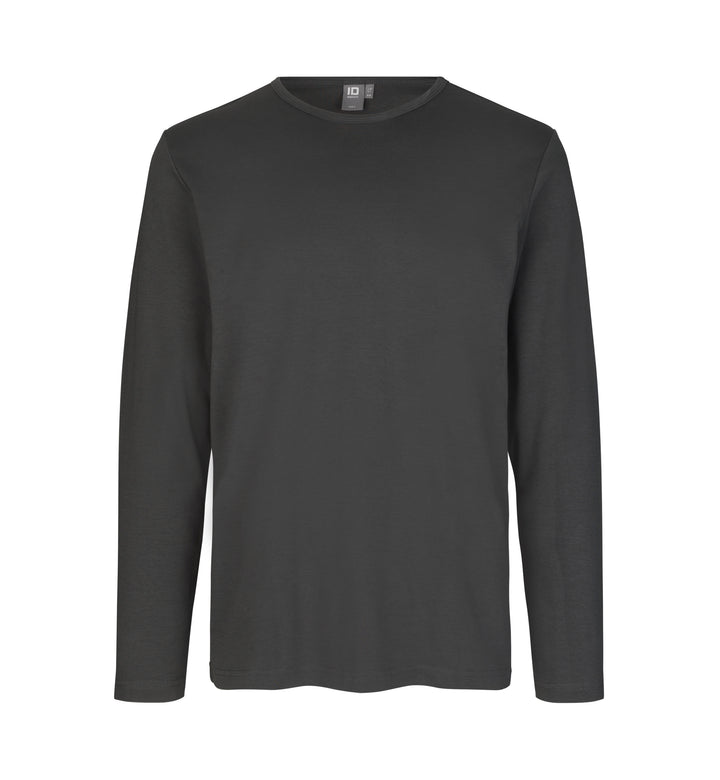 T-shirt interlock | manica lunga - Antracite