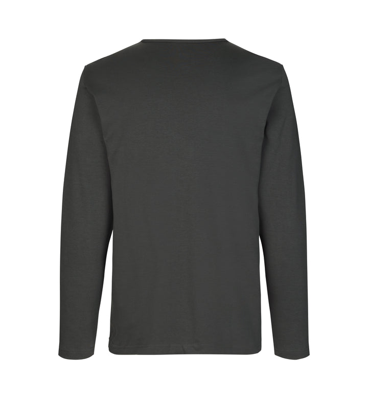 T-shirt interlock | manica lunga - Antracite