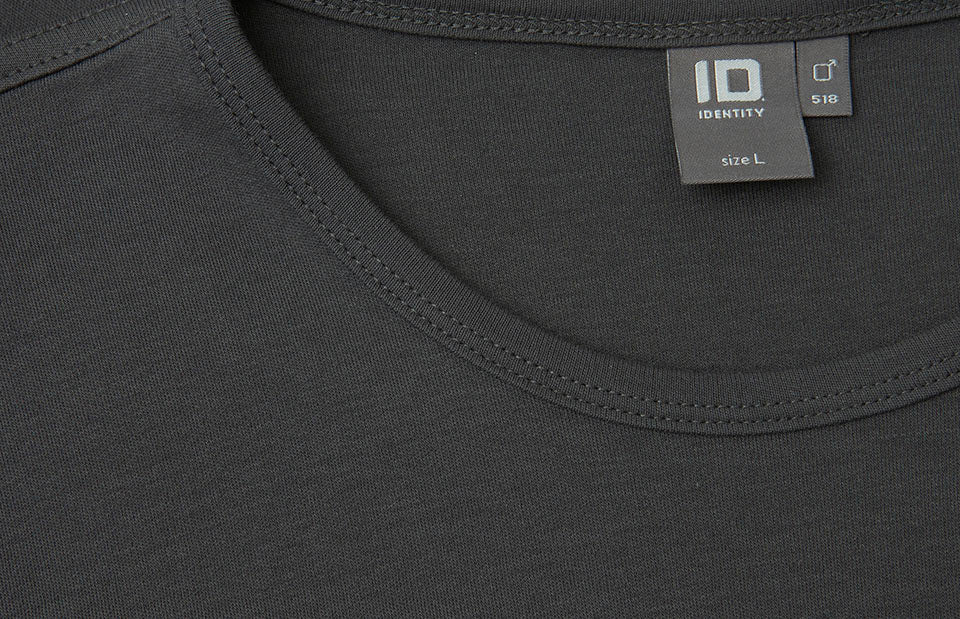 T-shirt interlock | manica lunga - Antracite
