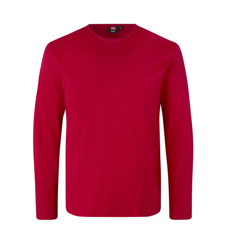 T-shirt interlock | manica lunga - Rosso