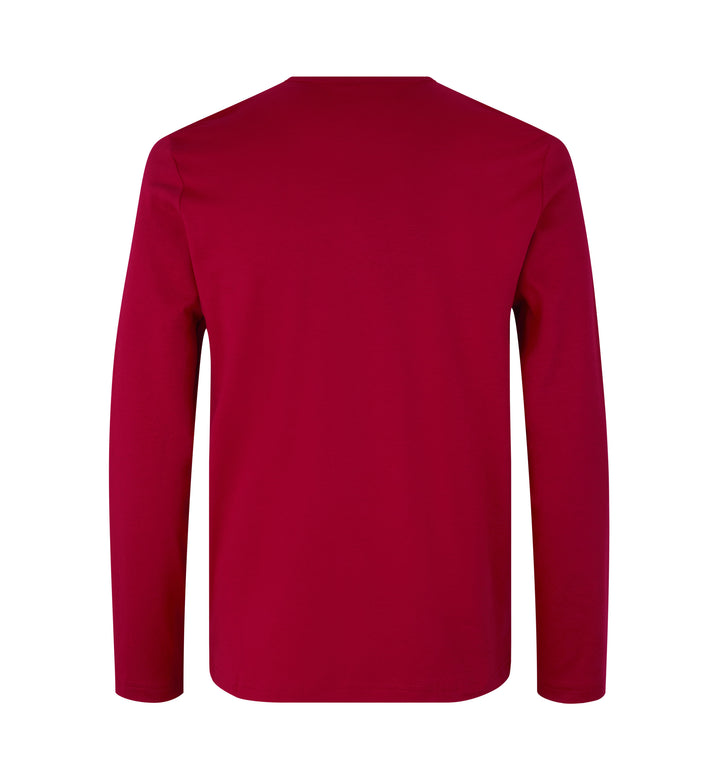 T-shirt interlock | manica lunga - Rosso
