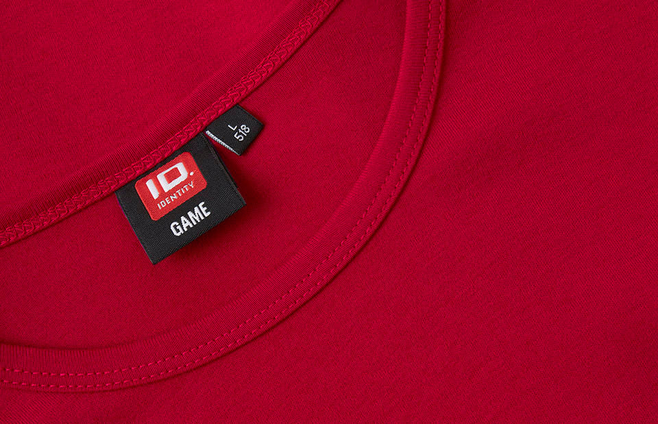 T-shirt interlock | manica lunga - Rosso