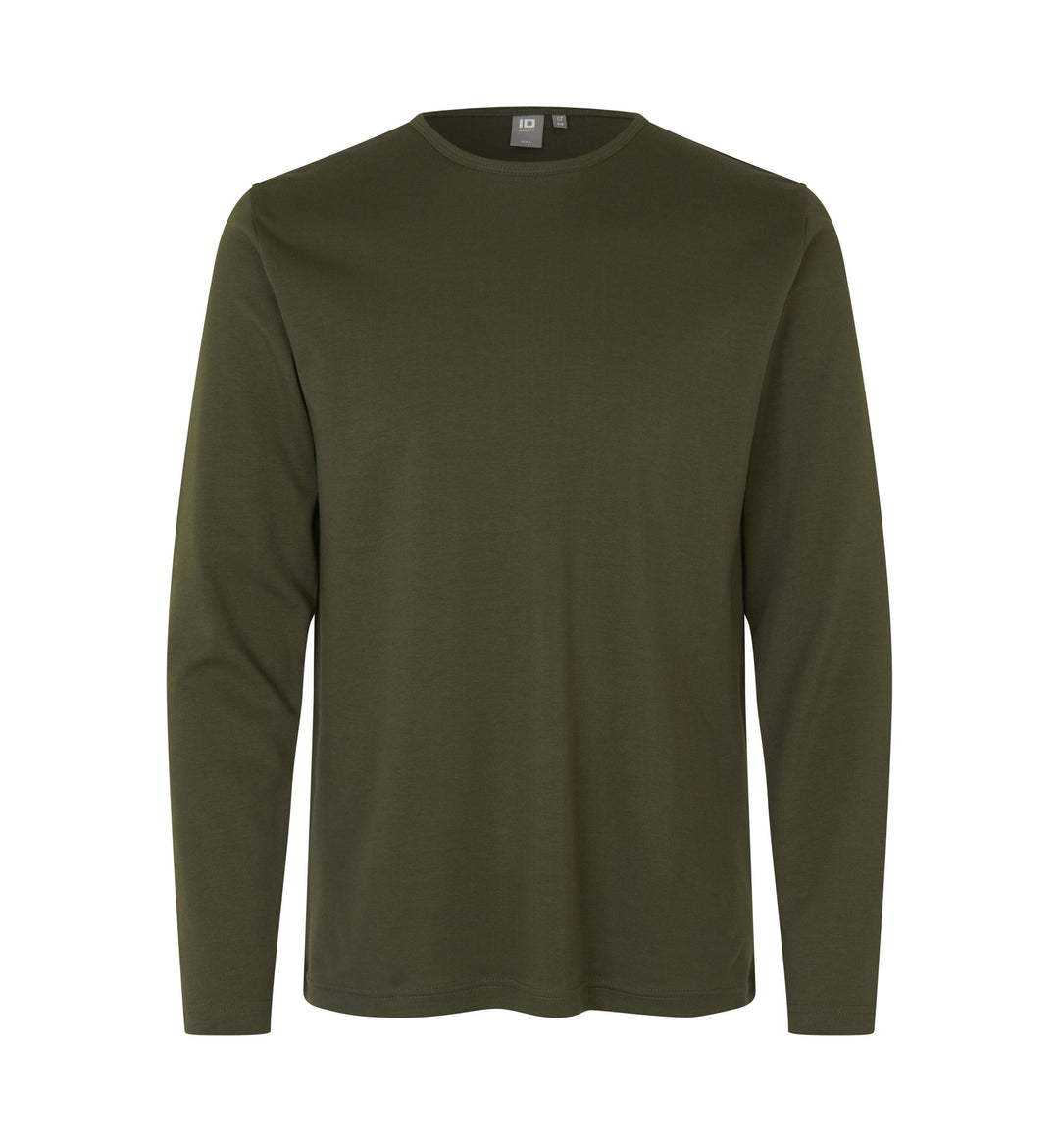T-shirt interlock | manica lunga - Oliva