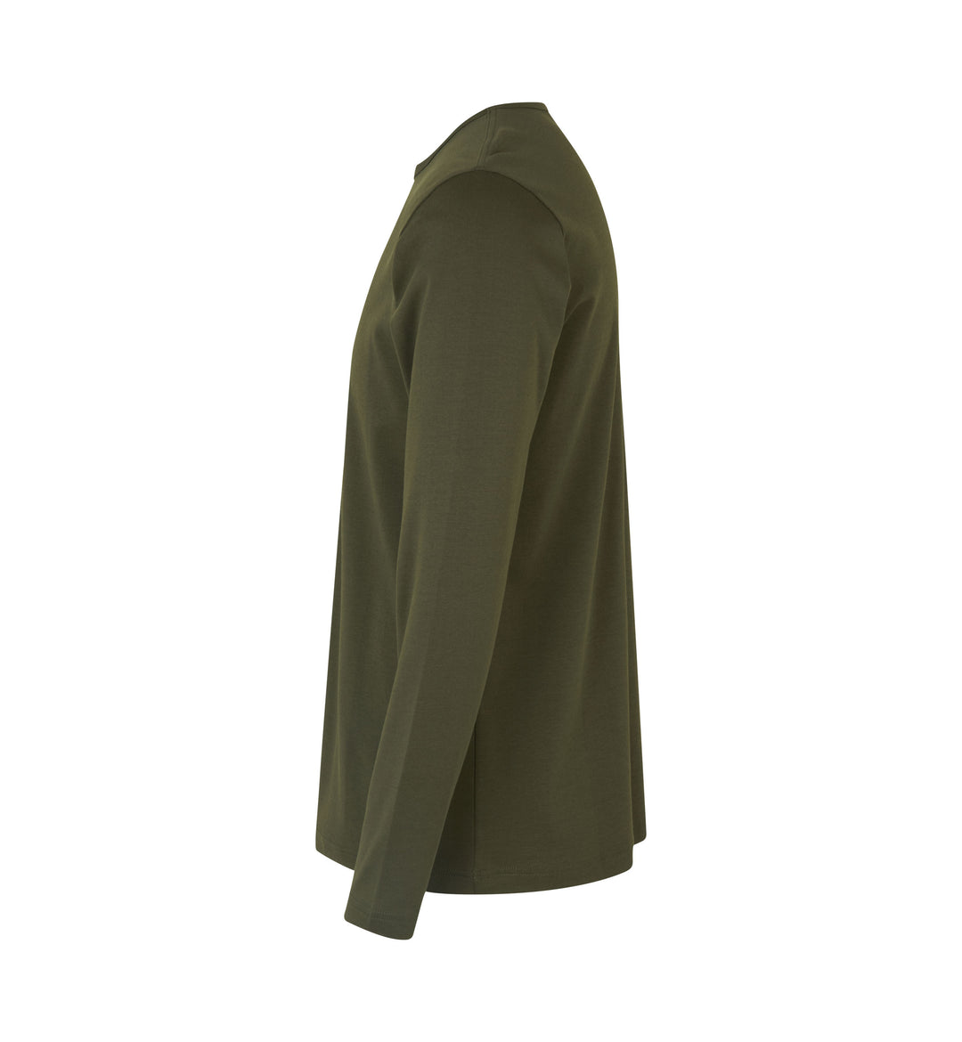 T-shirt interlock | manica lunga - Oliva