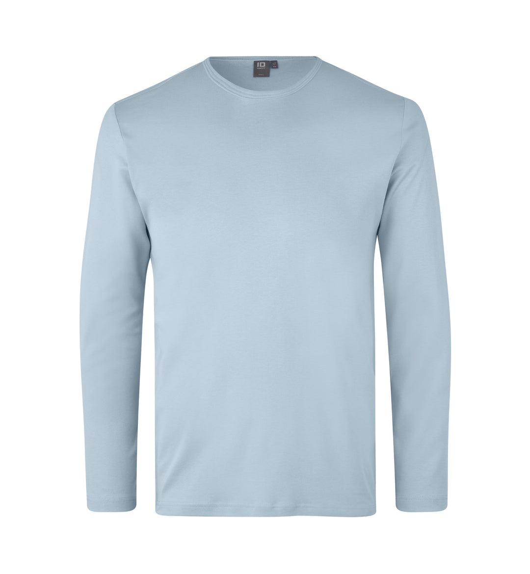 T-shirt interlock | manica lunga - Azzurro