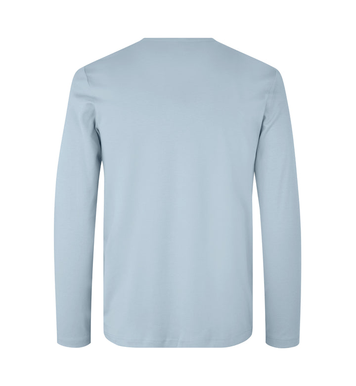 T-shirt interlock | manica lunga - Azzurro