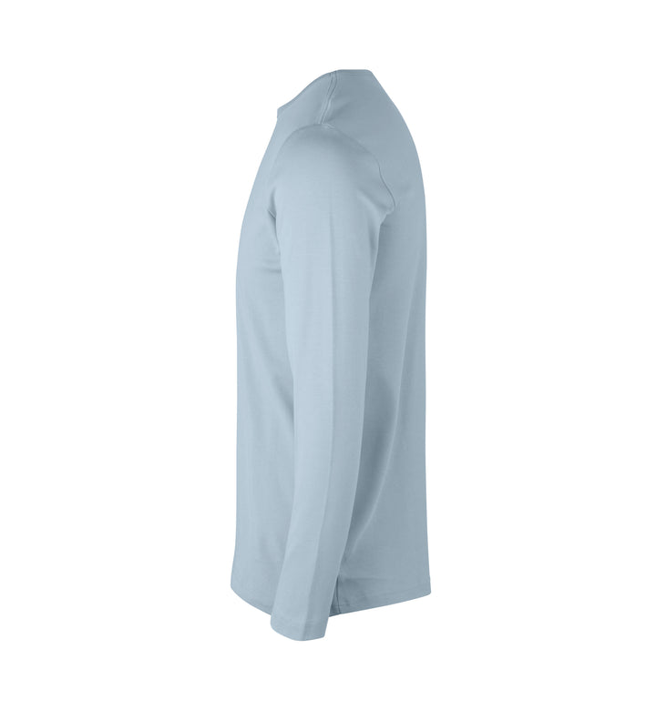 T-shirt interlock | manica lunga - Azzurro
