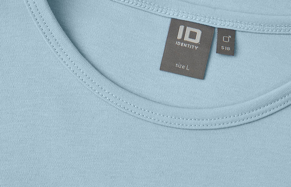 T-shirt interlock | manica lunga - Azzurro