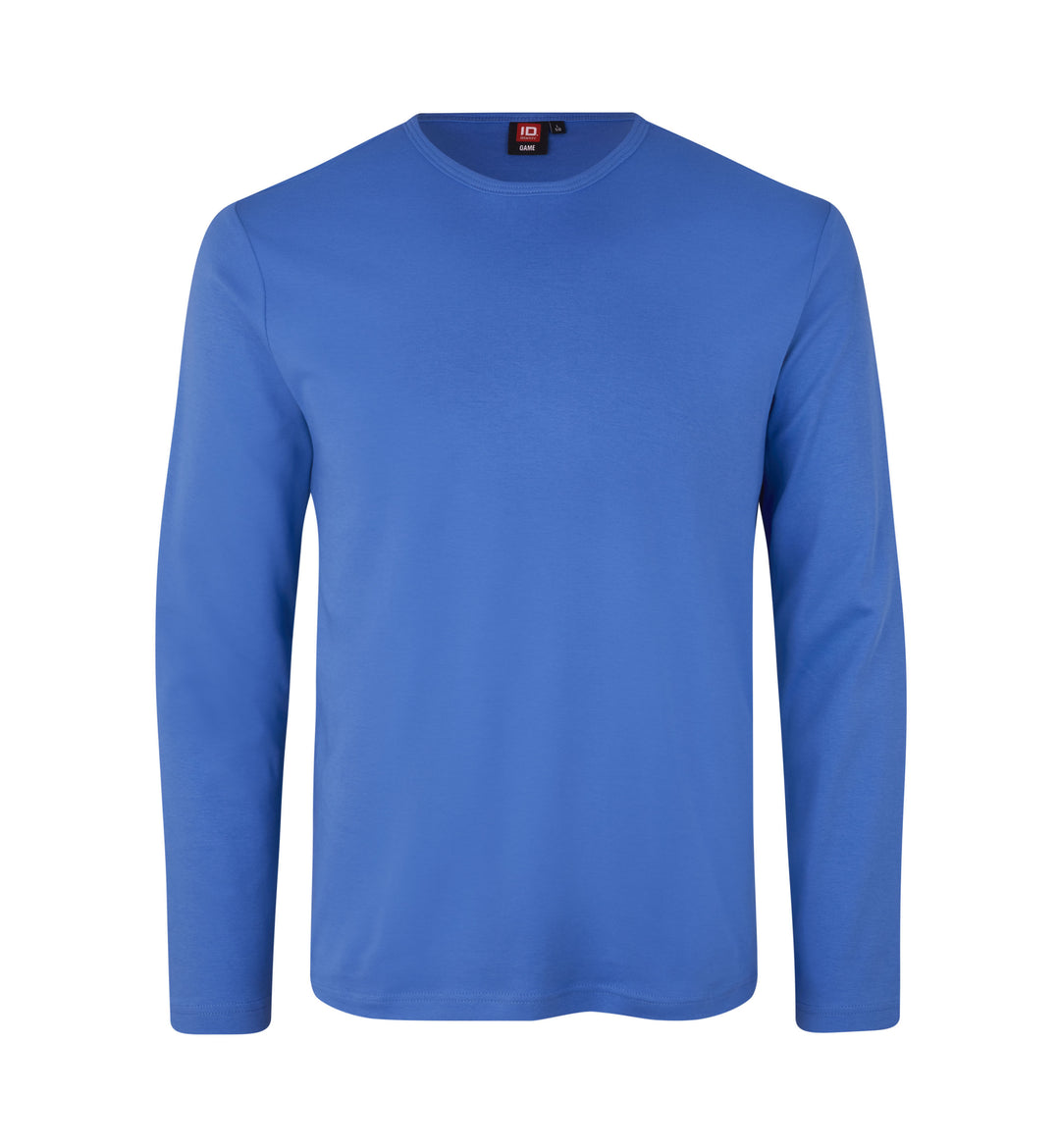 T-shirt interlock | manica lunga - Azure