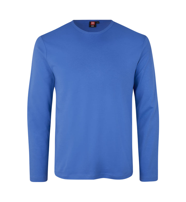 T-shirt interlock | manica lunga - Azure
