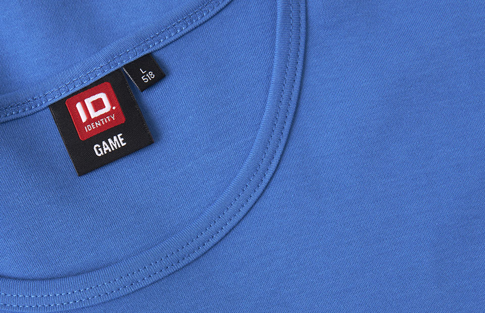 T-shirt interlock | manica lunga - Azure