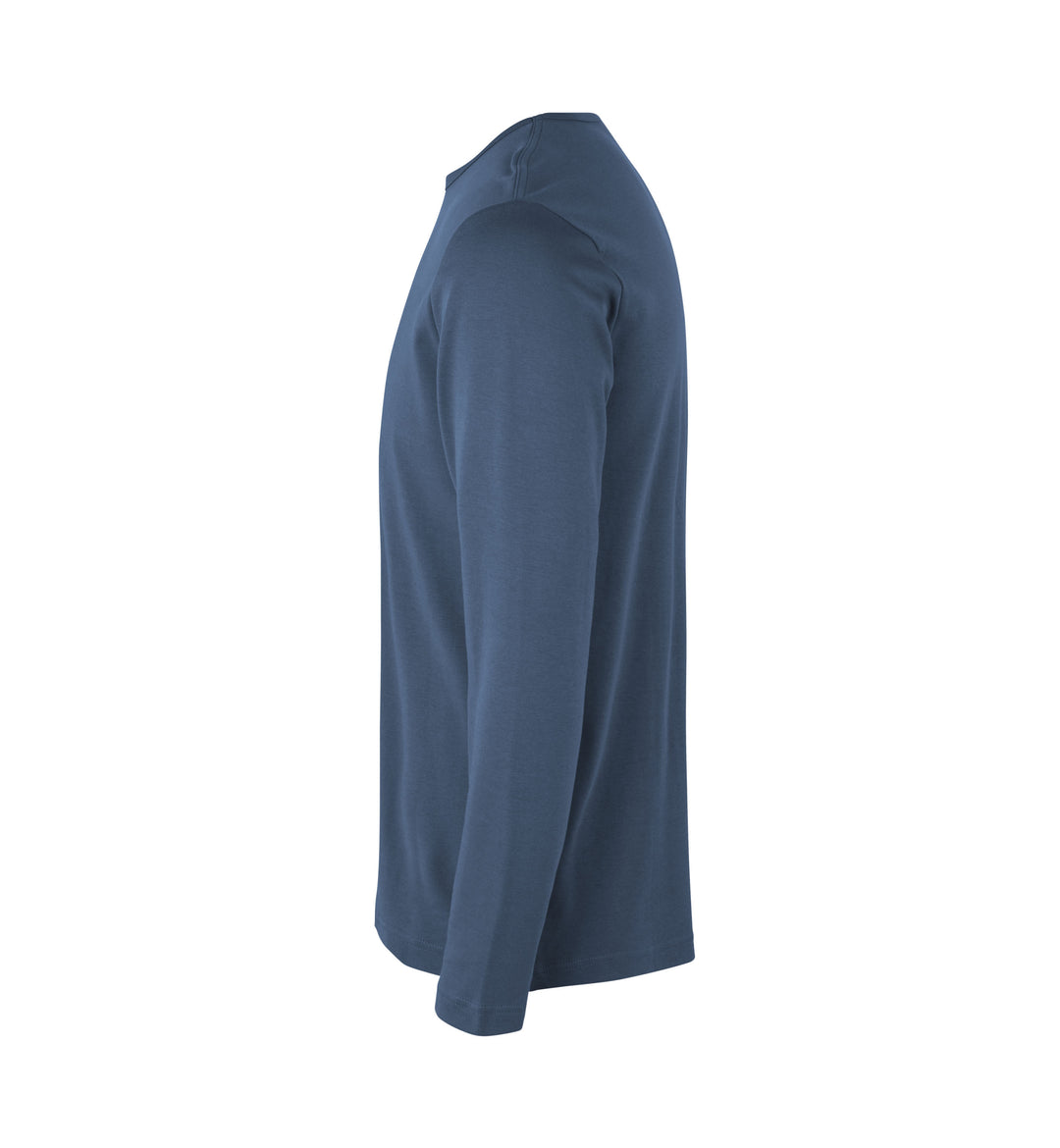 T-shirt interlock | manica lunga - Indaco