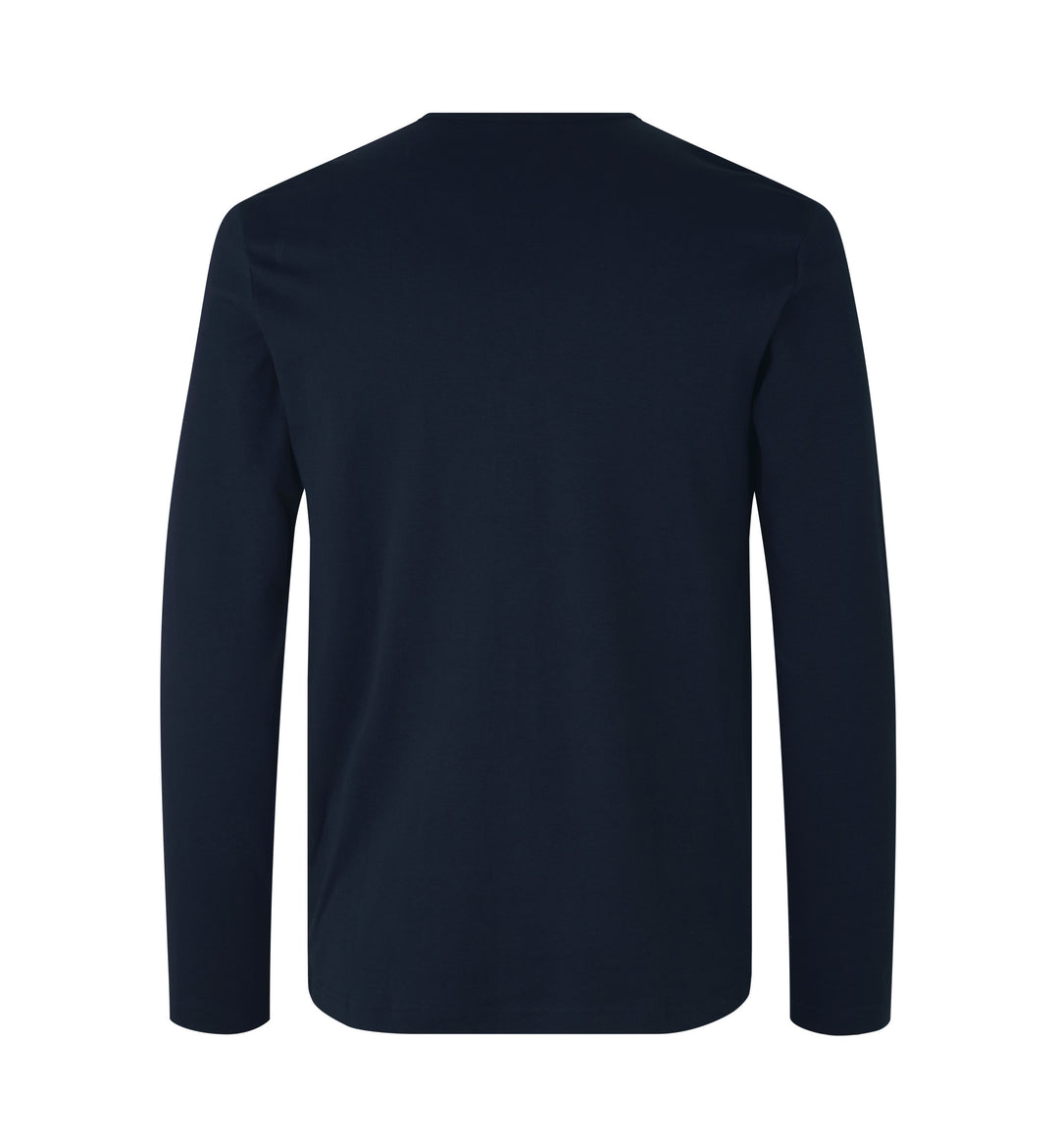 T-shirt interlock | manica lunga - Blu navy
