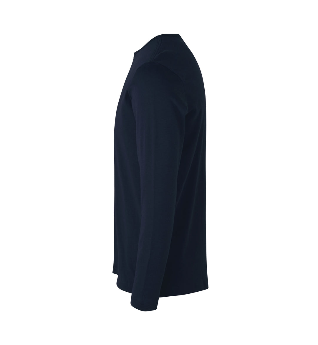 T-shirt interlock | manica lunga - Blu navy