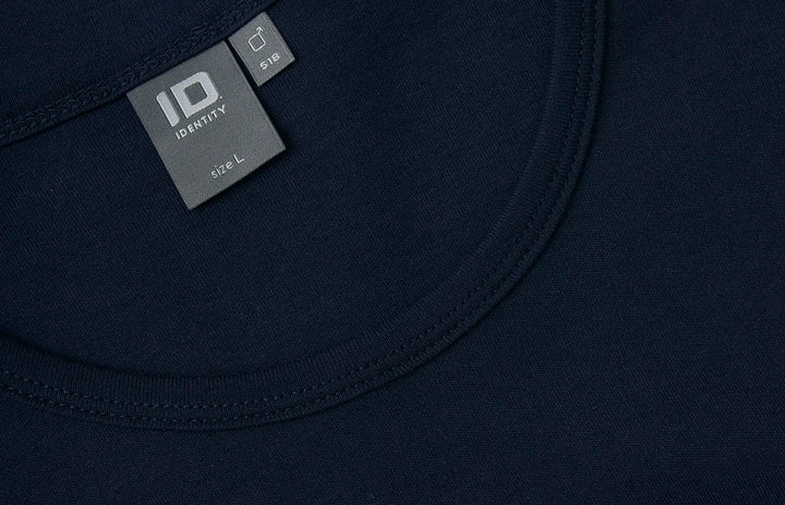 T-shirt interlock | manica lunga - Blu navy
