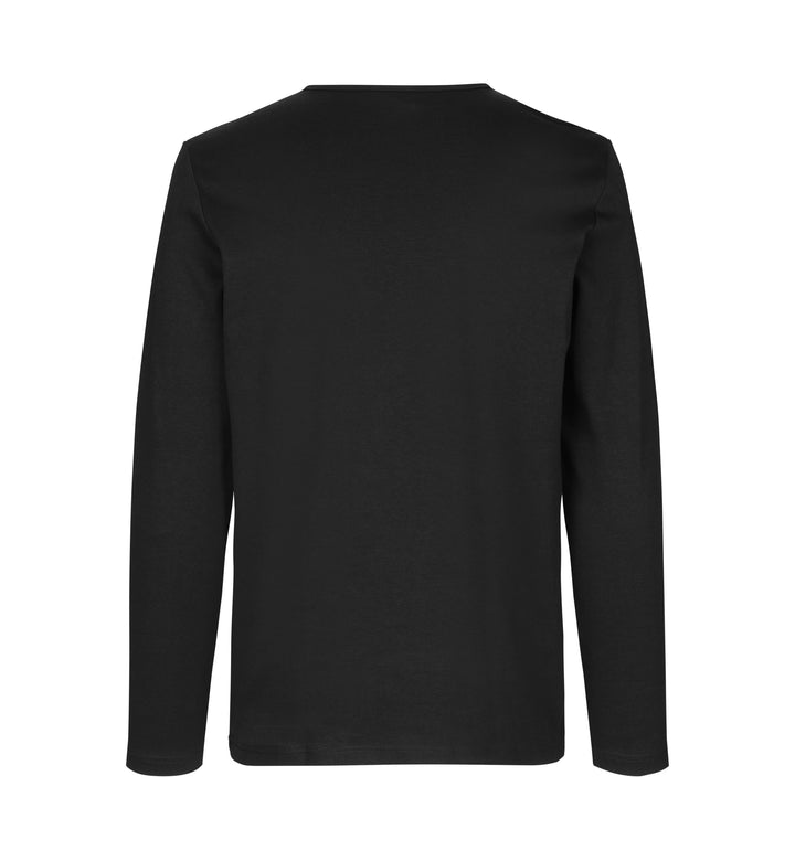 T-shirt interlock | manica lunga - Nero