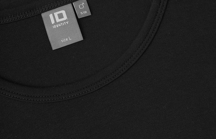 T-shirt interlock | manica lunga - Nero