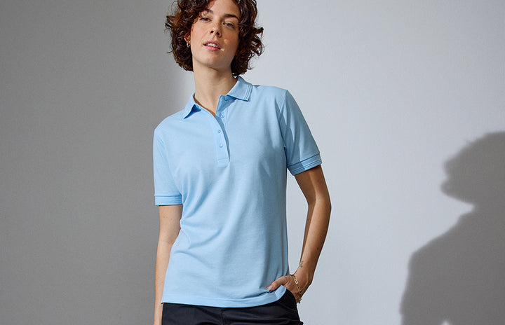 Polo classica | donna - Azzurro