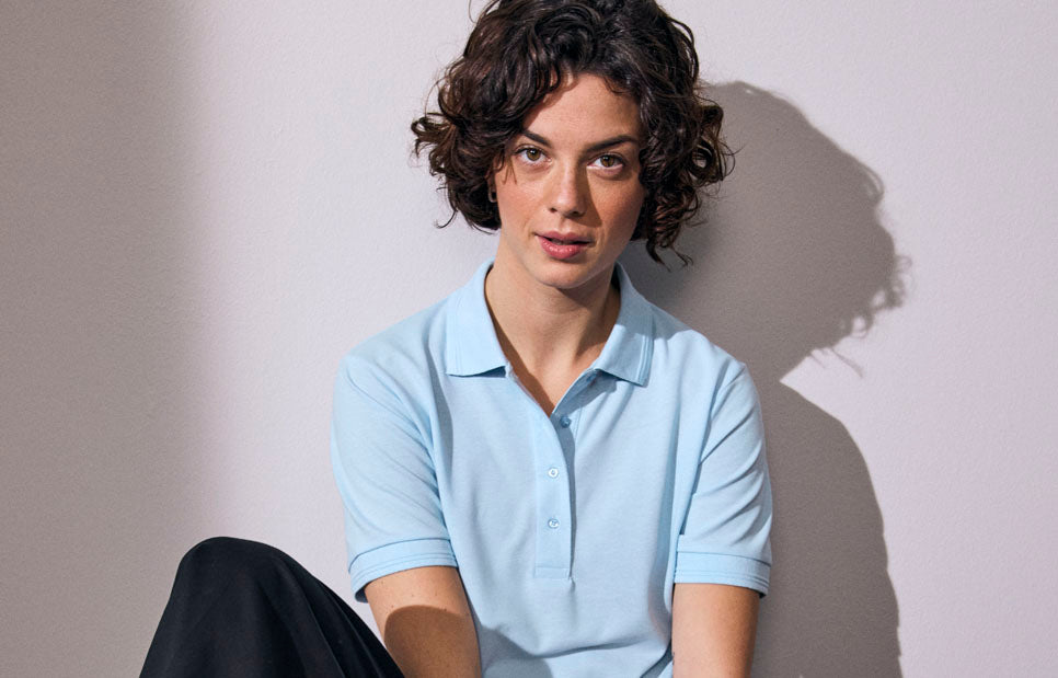 Polo classica | donna - Azzurro