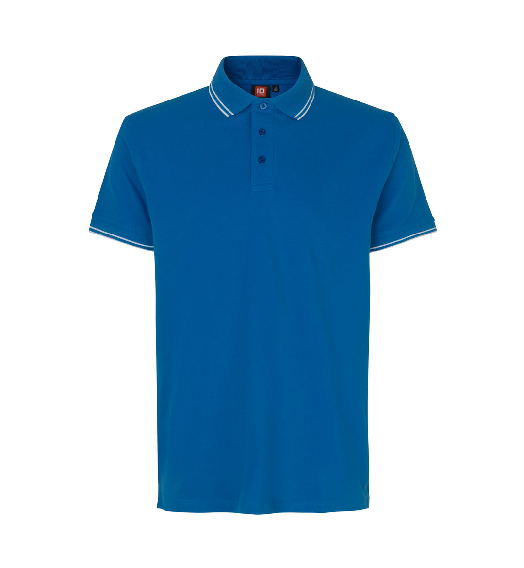 Polo contrasto | stretch - Azure