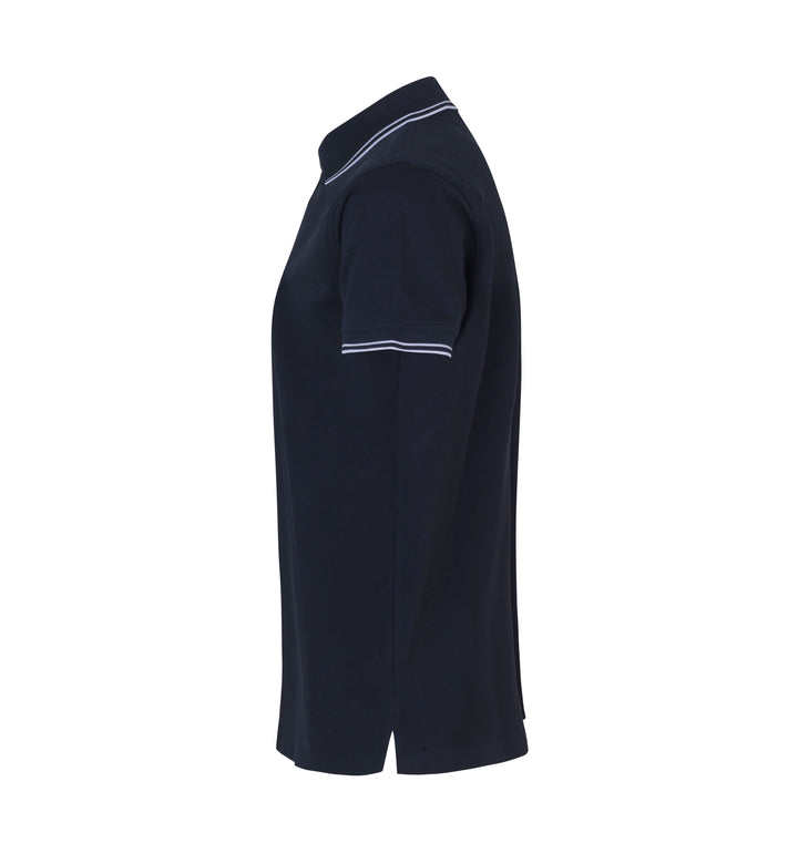 Polo contrasto | stretch - Blu navy