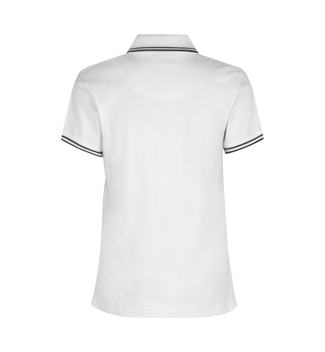 Polo contrasto | stretch | donna - Bianco