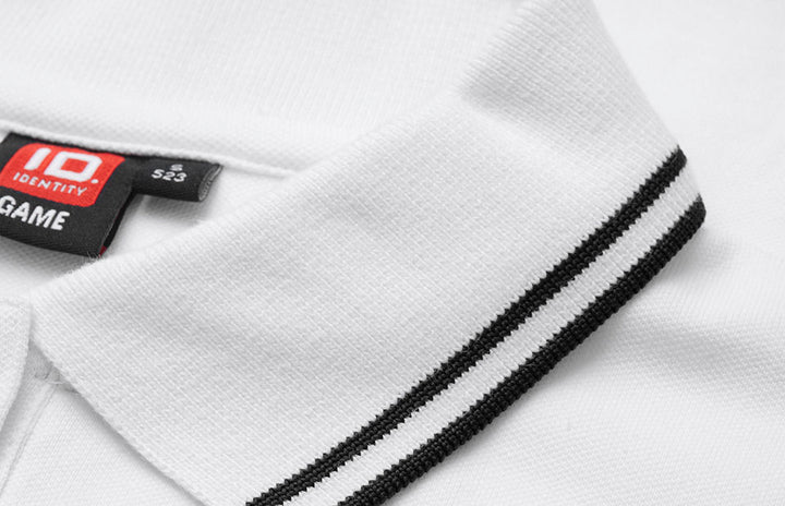 Polo contrasto | stretch | donna - Bianco