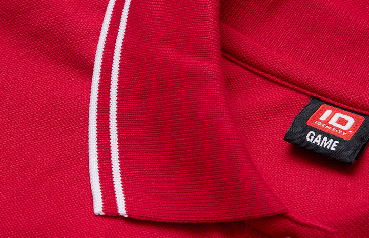 Polo contrasto | stretch | donna - Rosso