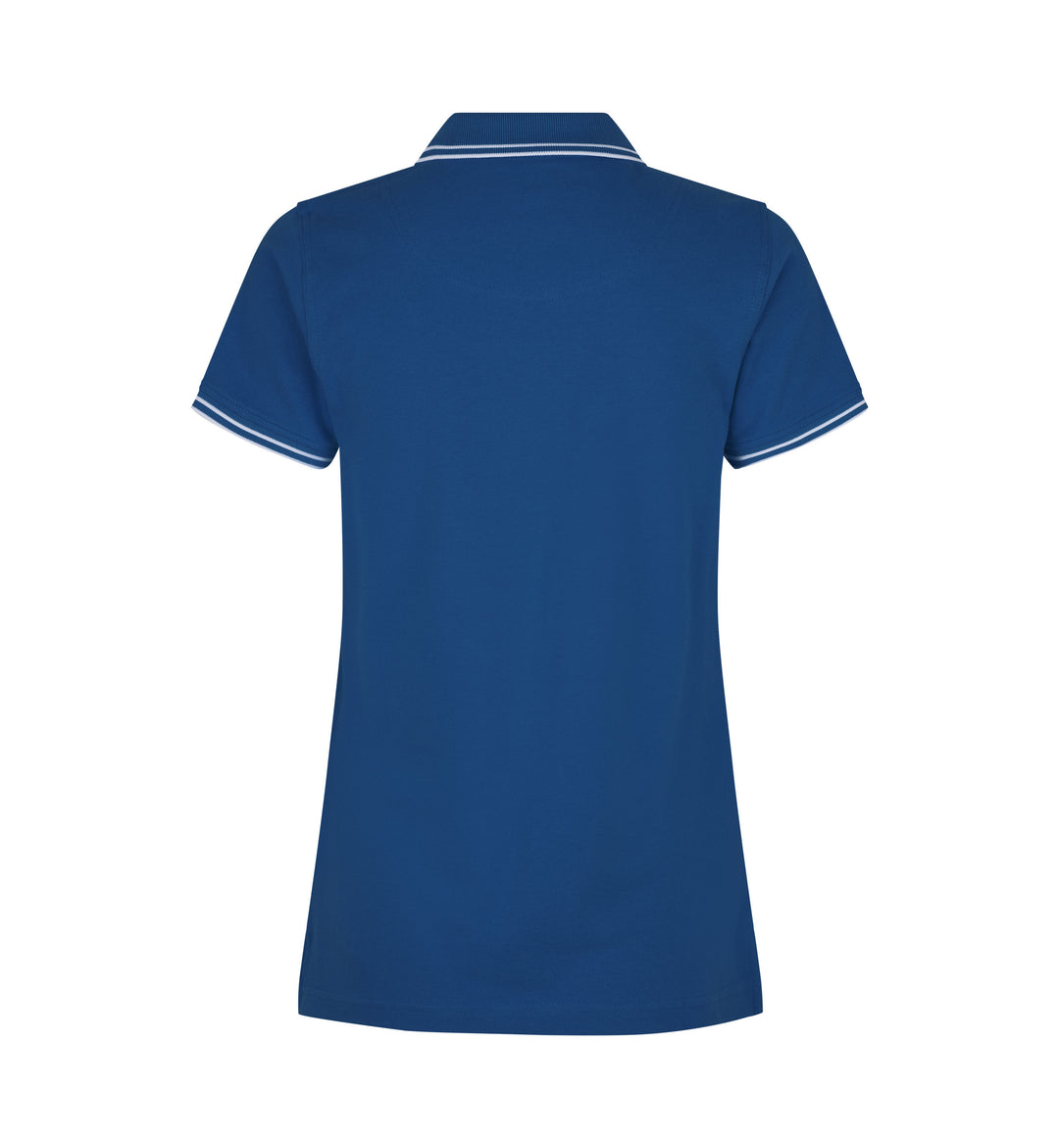 Polo contrasto | stretch | donna - Azure