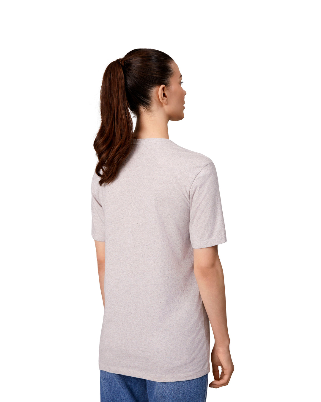 T-shirt RE-CARE | unisex - Ash Grey Melange
