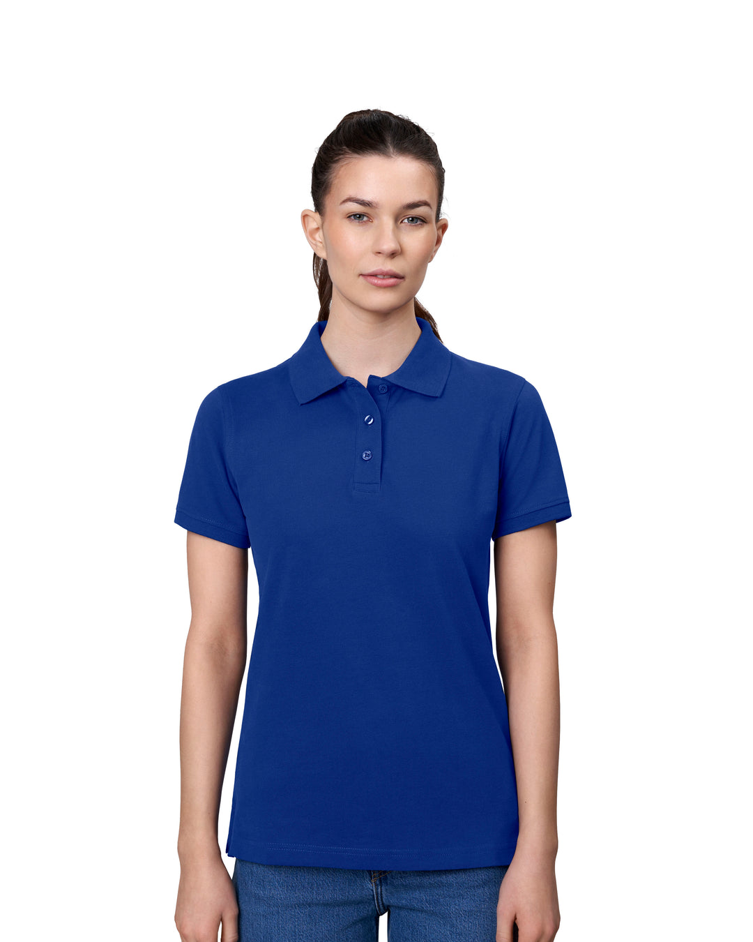 Polo | stretch | donna - Blu royal