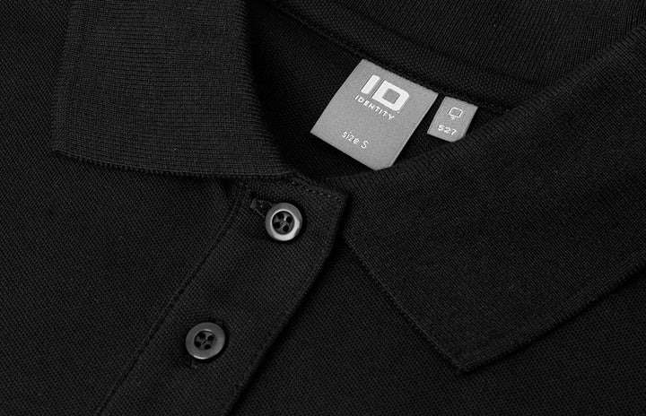 Polo | stretch | donna - Nero