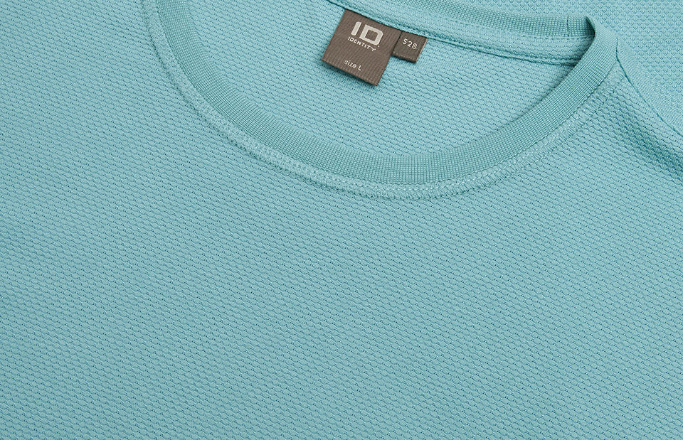T-shirt lyocell - Dusty aqua