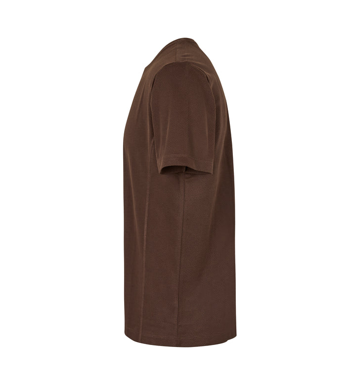T-shirt lyocell - Mocca
