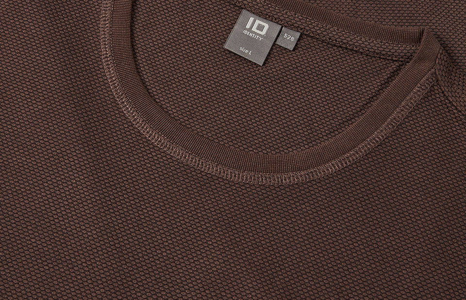 T-shirt lyocell - Mocca