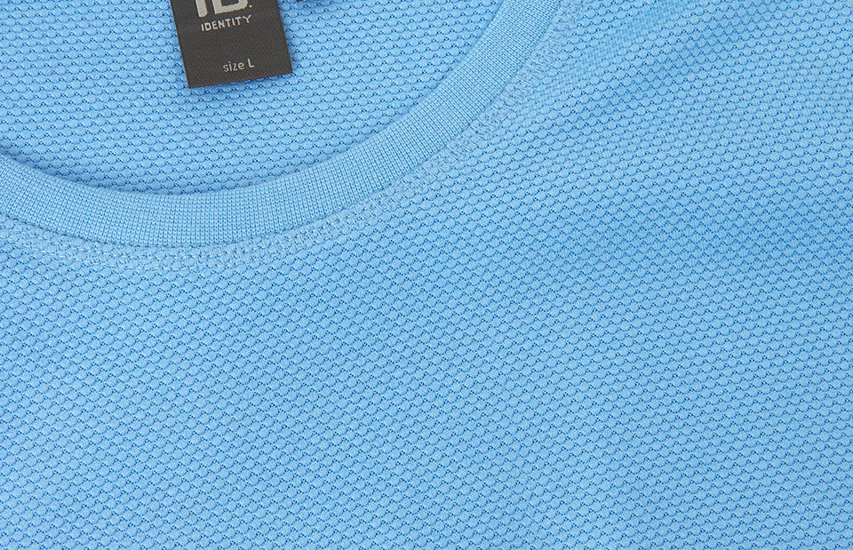 T-shirt lyocell - Azzurro
