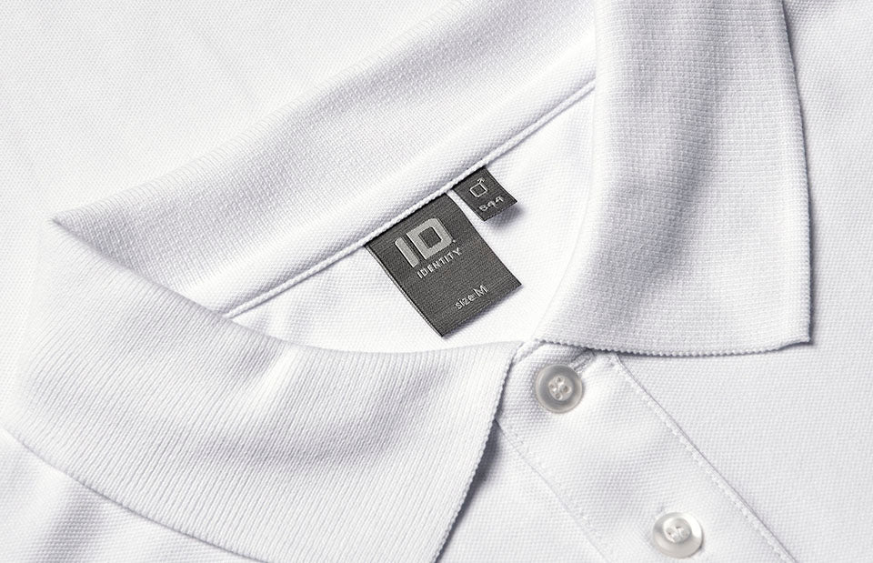 Polo manica lunga | stretch - Bianco