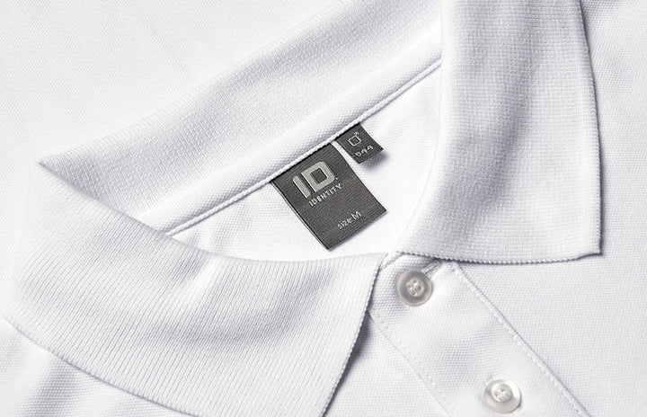 Polo manica lunga | stretch - Bianco