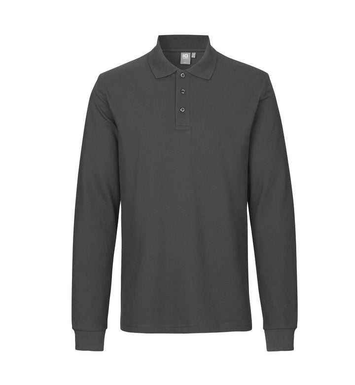 Polo manica lunga | stretch - Antracite