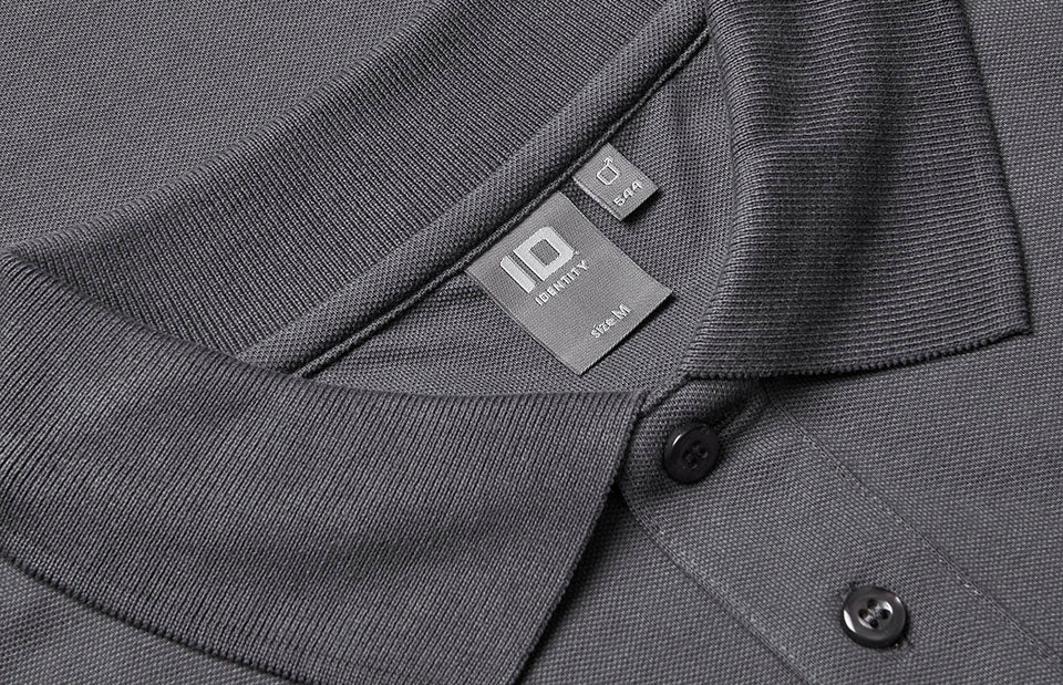 Polo manica lunga | stretch - Antracite