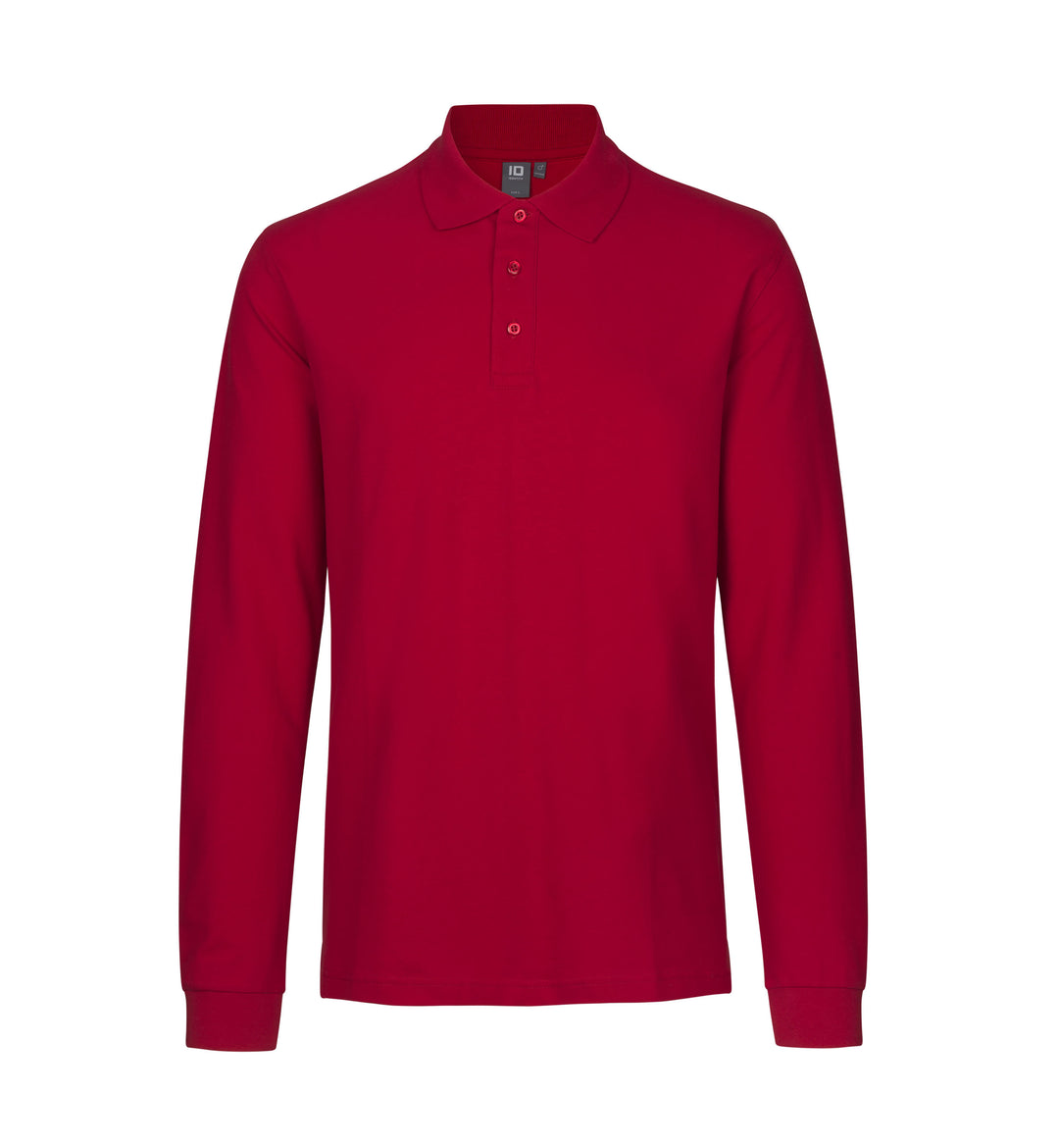 Polo manica lunga | stretch - Rosso